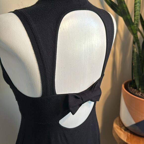 Redvalentino Black Open Back Sleeveless Dress S - Picture 3 of 11
